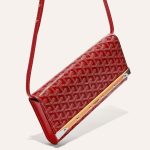 Goyard Monte-Carlo PM Clutch Red - Image 5
